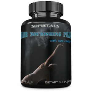HAIR NOURISHING PILLS  Hair Supplement for Hair Regrowth - Vitamins, Minerals, Amino Acids and Herbs - Promotes Hair Growth and Thickness – Regrow Hair in Bald Areas. 60 Tablets