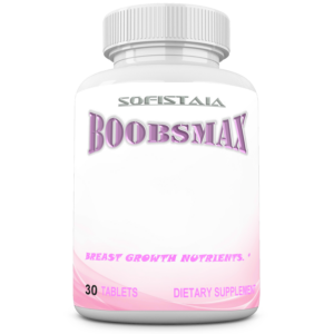 BOOBSMAX Natural Bust Enhancement – Increase Breast Gains – Grow Bigger Breast and Firmer Curves – Decrease Sagging. 30-Tablets